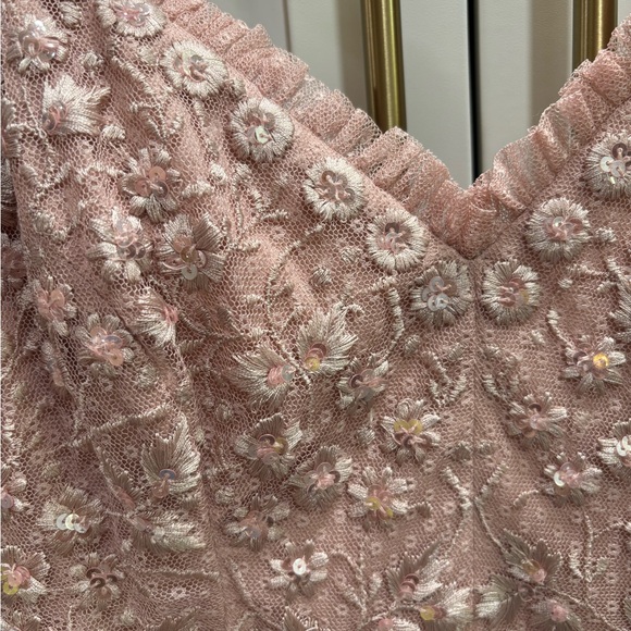 Needle & Thread Blush Pink Dress - Picture 10 of 11